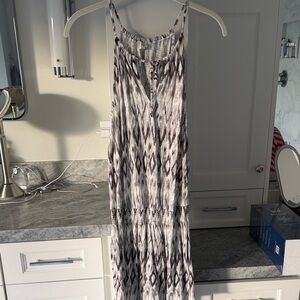 Soft Joie Black and White Patterned Dress